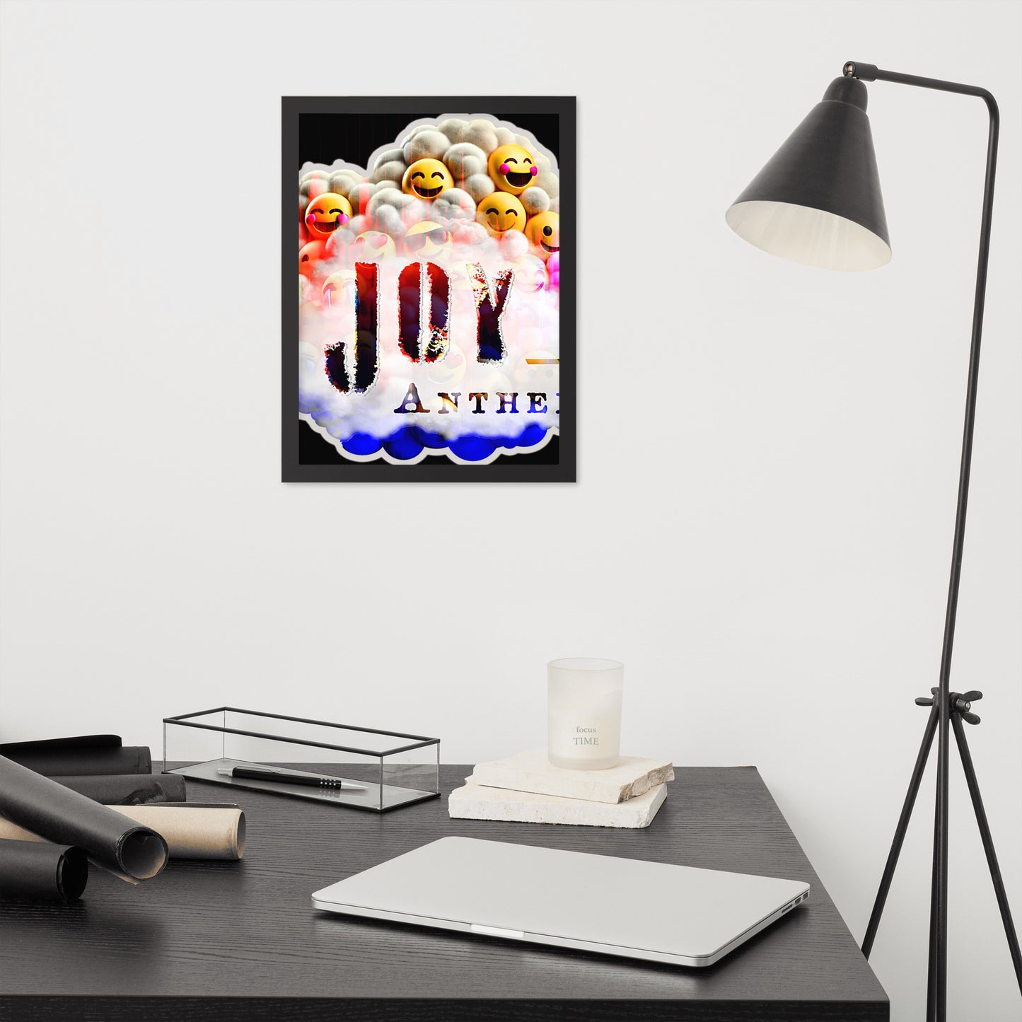 Joy Anthem Framed photo paper poster